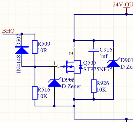 MOS管保護(hù)電路實測，分析